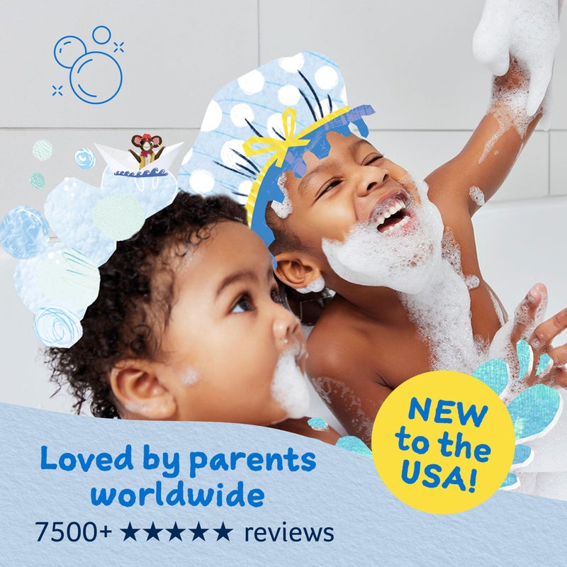 تشايلدز فارم، رغوة استحمام للأطفال للبشرة الجافة والحساسة، برائحة اليوسفي العضوي، ينظف ويلطف بلطف، نباتي، لم يُختبر على الحيوانات، 8.4 أونصة سائلة - Image 3